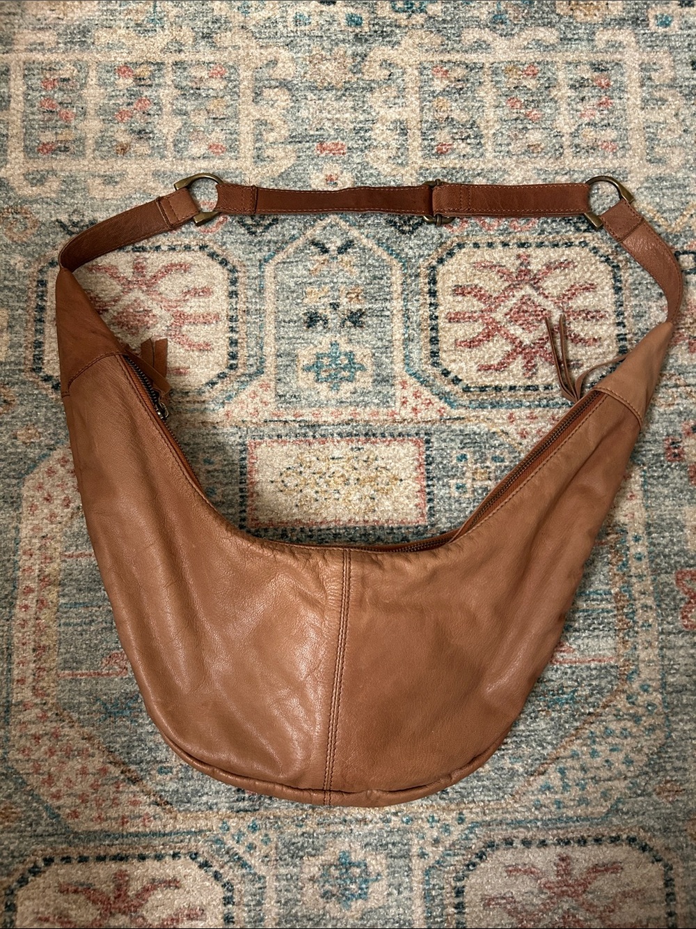 Free People Leather Idle Hands Sling Bag